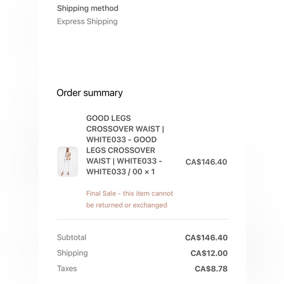 Good American white jeans , sz00 , brand new w tags - Picture 4 of 6